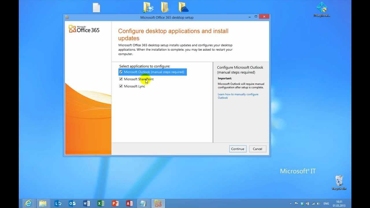 how to upgrade office 2010 to 365